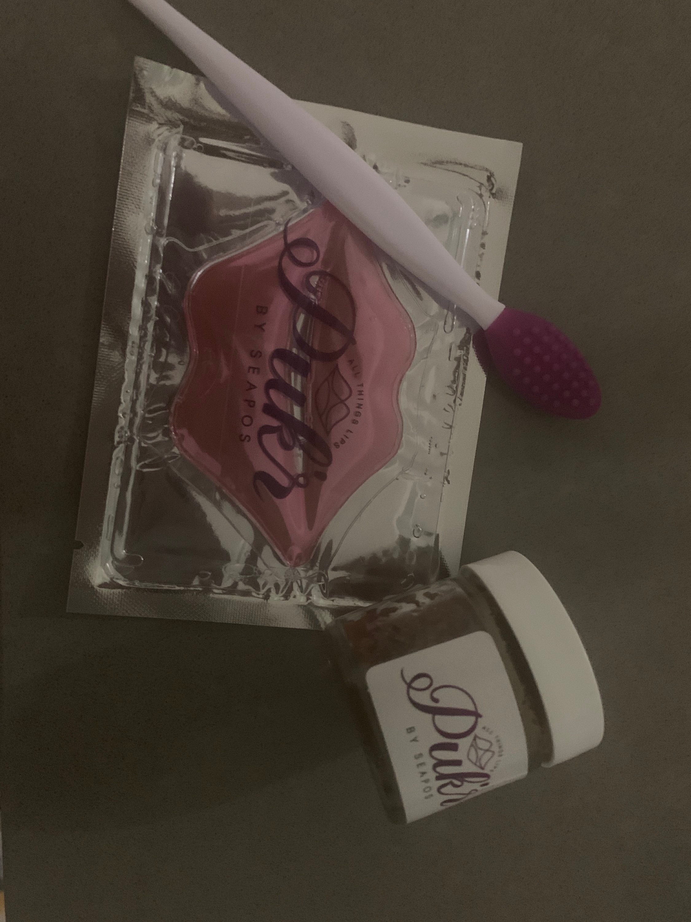 Lip Scrub Kit With Lip Brush and Lip Mask for Your Lips Etsy