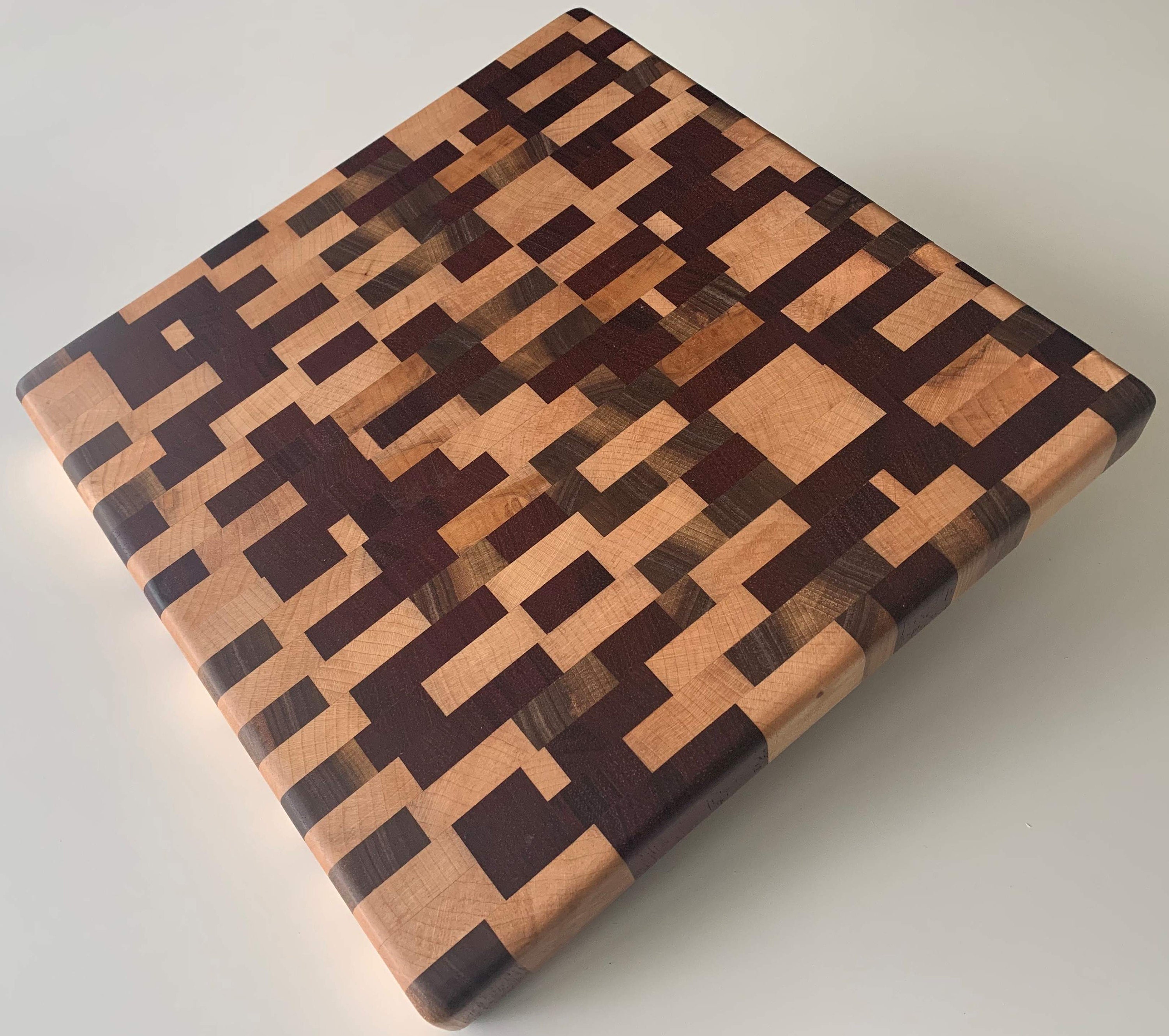 Handmade Wooden Cutting Board of American Walnut Padoek and Etsy