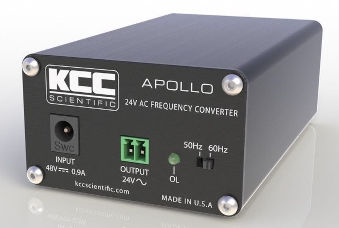 Apollo, Power Converter Selectable 50hz or 60hz Mains, Converts