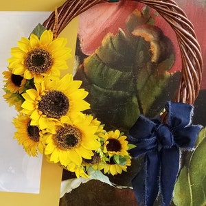 Sunflower Wreath