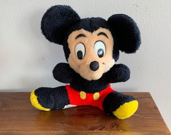 Vintage Disneyland Mickey Mouse Plush, Walt Disney (1960s)