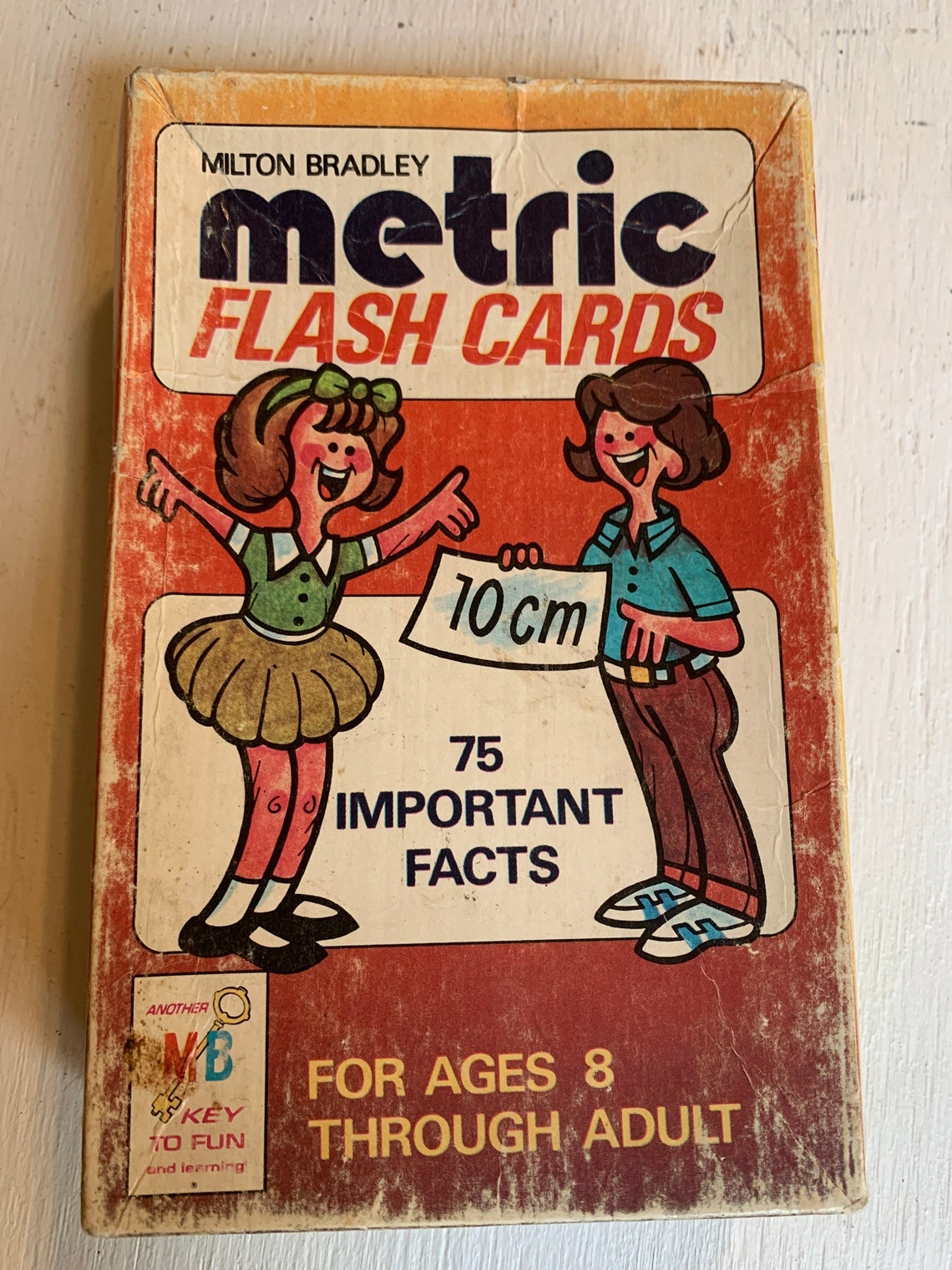 Vintage Flash Cards New Math 1965 and Metric 1977 Home School Etsy