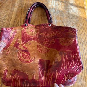 Made in India Handbags Genuine Leather - Etsy display picture 1