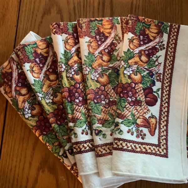 Cotton Dinner Napkins Etsy