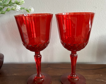 エイボン ケープコッド 1876 コレクション ルビーレッド グラス 3