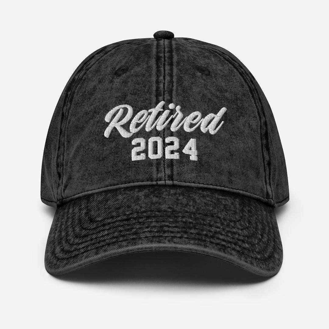 Retirement Hat, Retirement Hat 2024, Retirement Gifts 2024, Retired