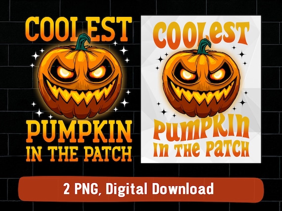 Coolest pumpkin in the patch png