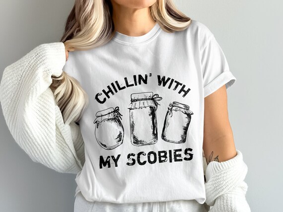Chillin with my scobies shirt, scoby lovers t-shirt, kombucha Shirt tank top, organic fruit tshirt, kitchen tee shirts tank tops women girls