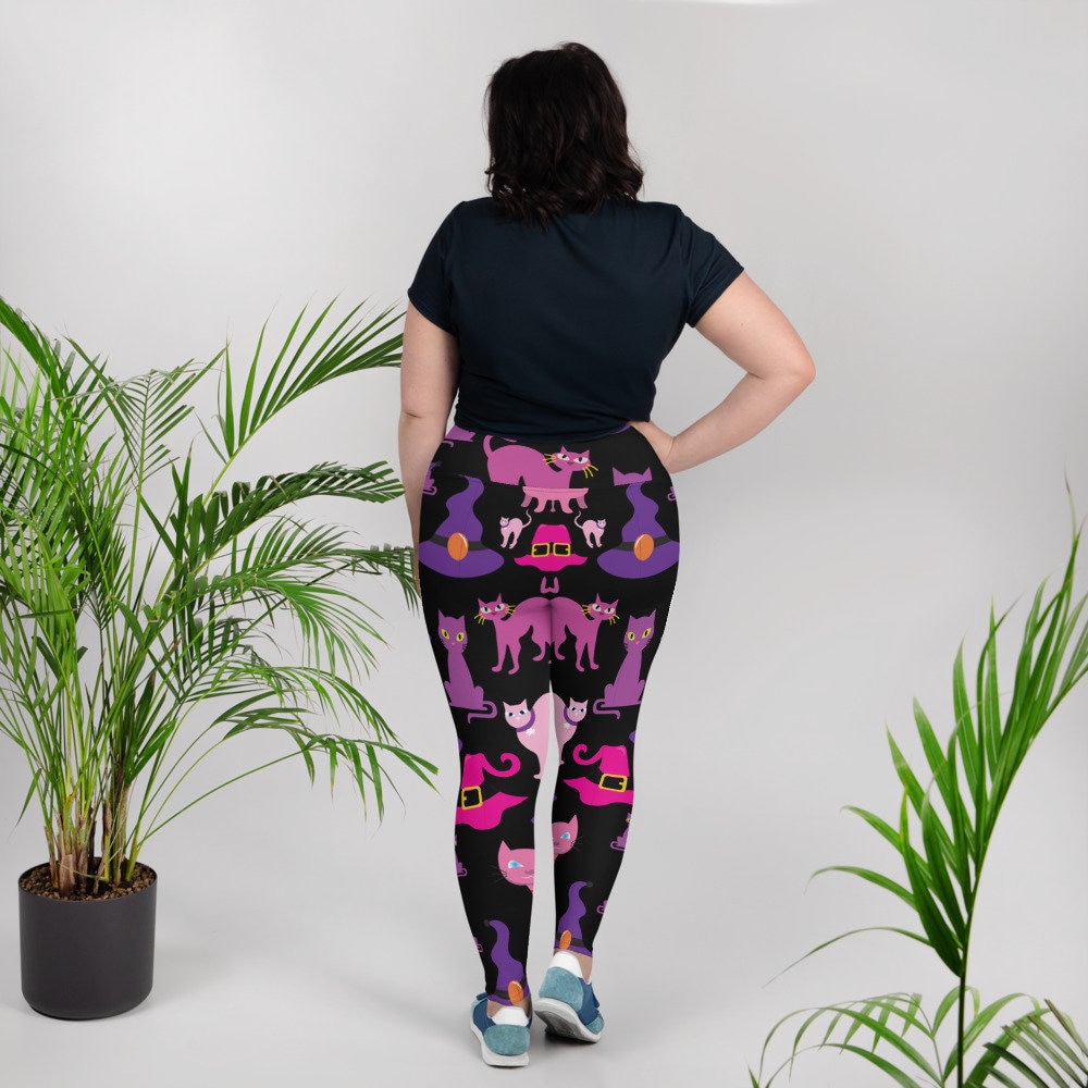Halloween leggings for women plus size halloween leggings Etsy