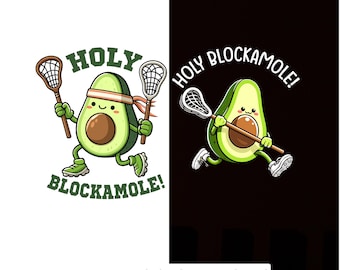 Avocado Lacrosse PNG Funny Sports Design Sublimation Cricut Printable Digital Download