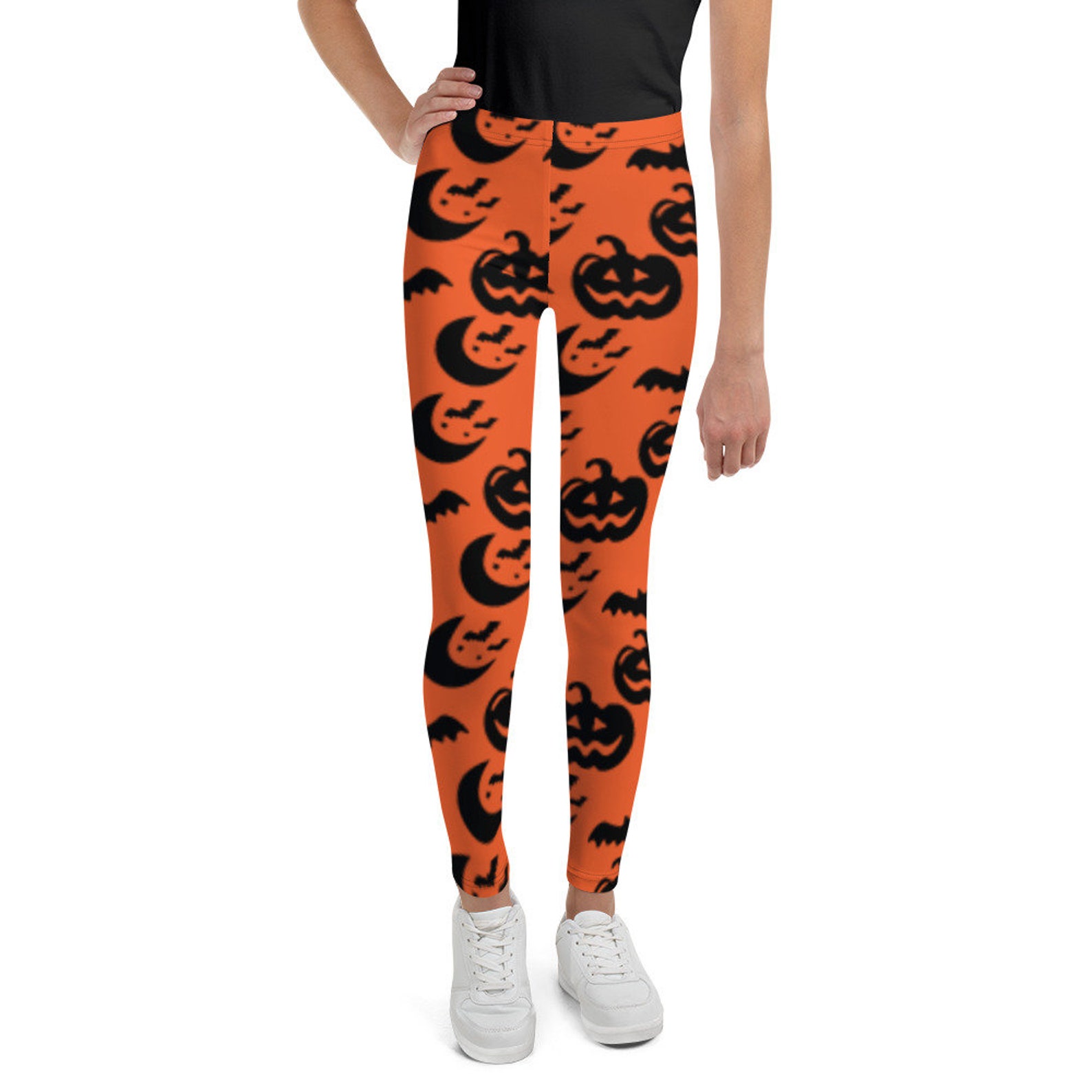 Halloween leggings for girls halloween leggings for kids | Etsy