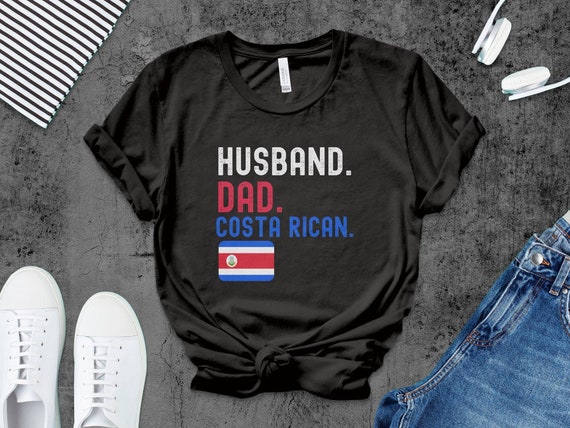 Costa Rican dad shirt, Costa Rican Husband t-Shirt, Costa Rican men tshirt, fathers day gifts, costa rica flag shirt, gifts foe dad