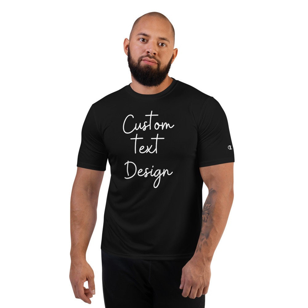 T-shirt Champion Shirt Custom Champion 
