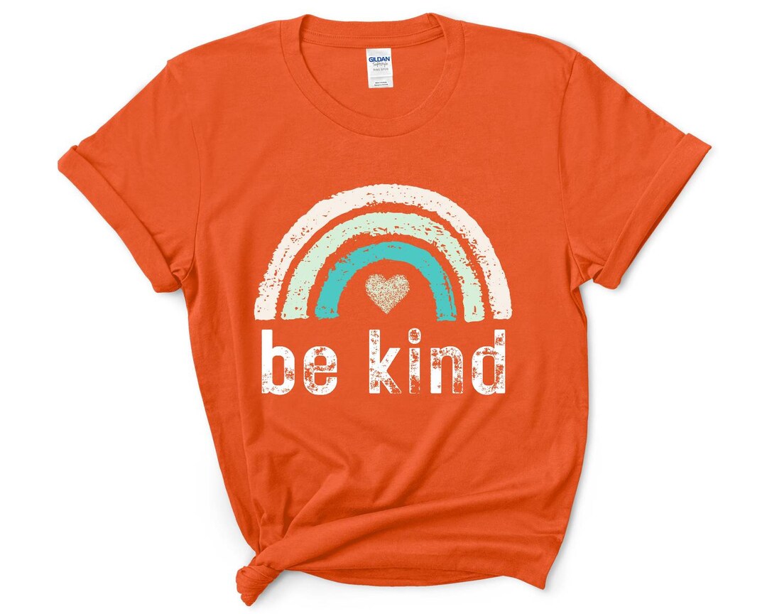 Be Kind Shirt Be Kind Rainbow Shirt Anti Bullying Day Shirt - Etsy