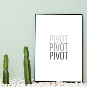 FRIENDS Quote Home Decor Wall Print Wall Art Wall Decor Poster Digital Print PDF Digital Download - Pivot