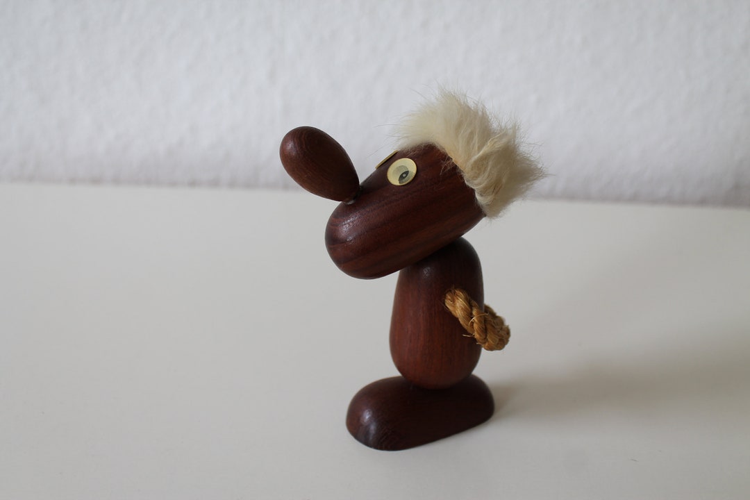 Figurine En Bois Secouant Yooyan - 12 Visages Interchangeables, Décoration Voiture Ou Bureau, Cadeau Homme