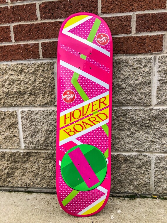 Hover Board Skateboard Deck, Back To The Future, Back To The Future Art