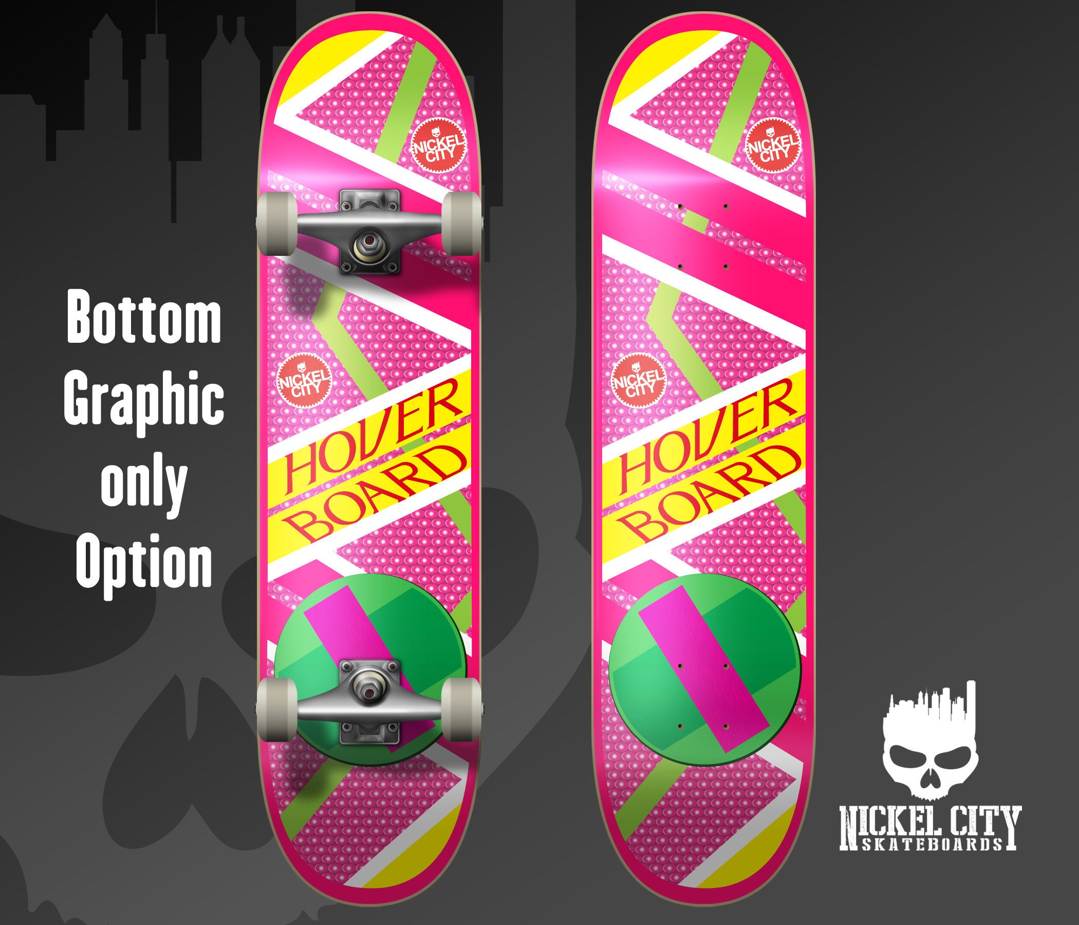 Back To The Future Skateboard Deck