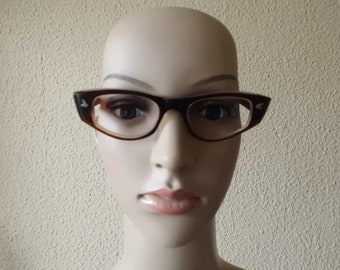 Vintage Damenbrille Cateye 50er/60er Jahre