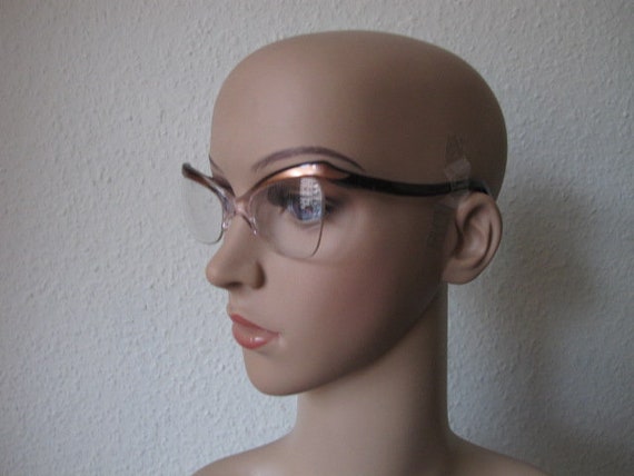 Vintage Women's glasses Cateye 50s/60s - image 4