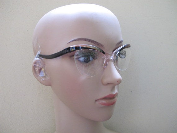 Vintage Women's glasses Cateye 50s/60s - image 4