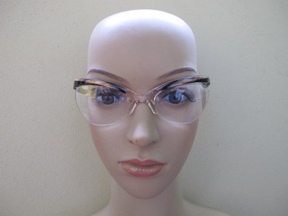 Vintage Women's glasses Cateye 50s/60s - image 3