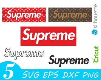 Lv Supreme SVG, Download Supreme Louis Vuitton Vector File, Supreme LV Logo  png file, Supreme SVG…