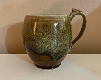 Brown and Tan Coffee Mug
