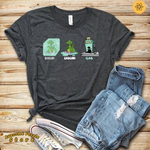 Dinosaur State / Dinosaur Shirt / Science Shirt / Solid Liquid Gas Funny Dinosaur Gift / Dinosaur Matter / Dino Shirt / Science Teacher Gift