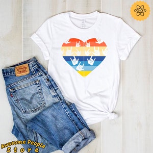 ASL Shirt, Asl Love, Sign Language Shirt, ASL Geschenk, ASL Dolmetscher, Taube Shirt, Asl Lehrer, Asl Student, Taube Geschenk, Hoodies, Tank Top