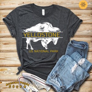 Yellowstone National Park, Yellowstone Park, Yellowstone National Shirt, Unisex Hiking Shirt, Camping Tee National Park, Park Shirt