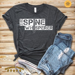 Chiropratique, Cadeau chiropratique, Chemise de chiropraticien, Cadeaux chiropratiques, Chuchoteur de la colonne vertébrale du chiropraticien, Cadeau d’étudiant chiropraticien, Chemise de la colonne vertébrale