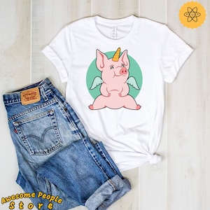 Pig Mom Shirt, Pig Unicorn, Pig Heartbeat, Pig Gift Shirt, Mom Shirt, Pig Lovers Gift, Pig EKG Shirt, Sweatshirt, Hoodies, Gift For Her, Pig