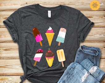 Ice Cream Love Shirt / Ice Cream Shirt / Ice Cream Party / Summer Shirt / Popsicle Shirt / Dessert Shirt / Ice Cream Party Theme