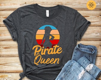 Vintage Funny Pirate Shirt, Freebooter Buccaneer Caribbean Adventure, Family Trip Pirate Shirt, Pirate Theme Unisex, Family Vacation, Mom