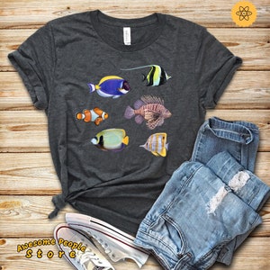 Fish Variety T-Shirt / Walleye Geschenk / Angeln Shirt / Vatertag Angeln / It es All Fun and Games bis jemand ein Fisch Shirt verliert