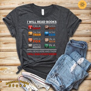 I Will Read Books On A Boat Reading T-Shirt Gift For Readers I Will Read Books On A Boat Reading T-Shirt Gift For Readers