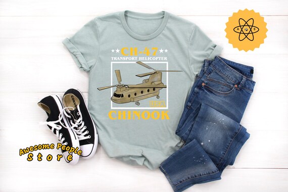 Chinook Airplane Shirt, Pilot Shirt, Aircraft Mechanic, Pilot Gift, CH-47 Shirt, Pilot, Airplane, Pilot Copilot, CH-47 Shirt, Chinook USA