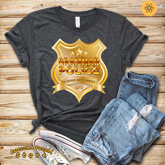 Grammar Police Shirt / Grammar Squad Teacher T-shirts / Team Teacher Shirts / Teacher Gift / Teacher Shirts / Kinder Teacher Gifts / Grammar