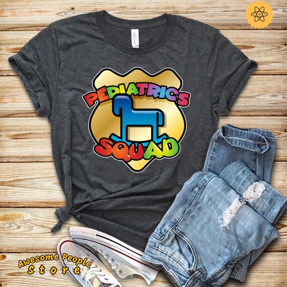 Pediatrics Squad Shirt, Child Life Specialist, Pediatric Shirt, Nursing School Shirt, School Nurse, Future Nurse, Pediatrics Shirt, Hoodies