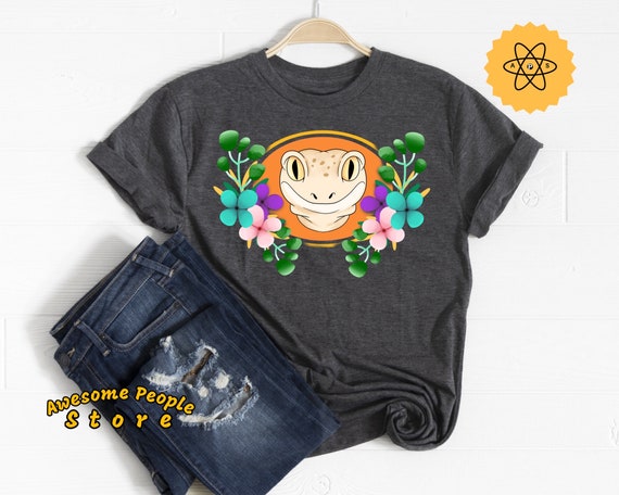 Crested Bearded Dragon, Bearded Dragon Shirt, Bearded Dragon Flowers, Animal Lovers, Bearded Dragon Costume, Bearded Dragon Gift