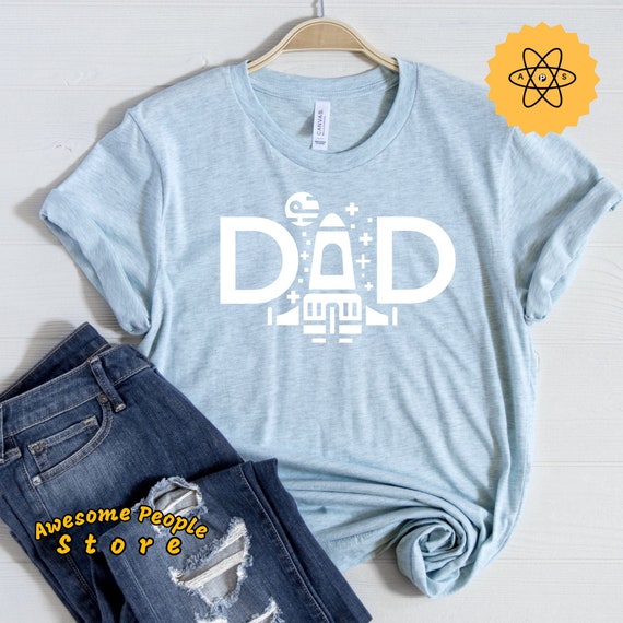 Space Dad, Astronaut Shirt, Solar System T shirt, Astronomy, Cosmonaut Cosmos Space Earth T shirt, Geek Nerd Shirt, Planets Sun, Astronaut