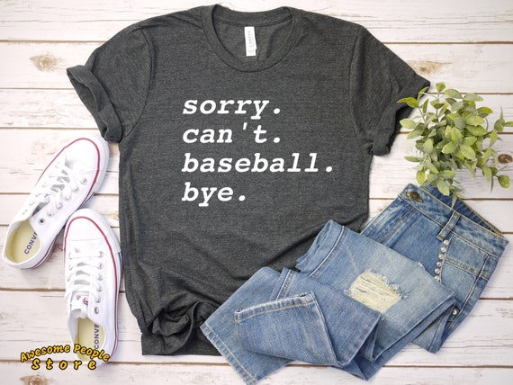 Baseball Mom Shirt / Baseball Mom T-Shirt / Baseball Mom Gift / Cute Baseball Mom / Funny Baseball Gift