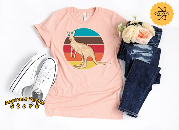 Kangaroo Shirt, Kangaroo Gift, Animal T Shirt, Kangaroo Birthday, Kangaroo, Australia Shirt, Kangaroo Australia, Australia Flag, Australian