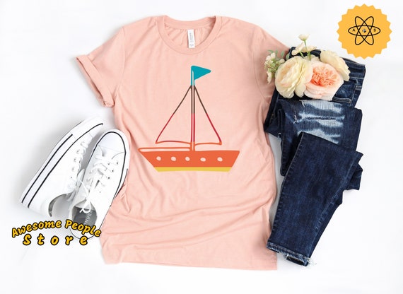 Boat Shirt, Boat Owner, Boat Lover, Boat Gift, Salty Life, Boat Tee, Family Trip, Vacation Shirt, Boat Art Shirt, Sailor Shirt, Boat Party