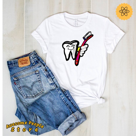 Dentist Shirt, Dentist Happy Teeth, RDH, Dental Hygienist, Hygienist Shirt, Dental Graduation, Dental Office, Dental Student, Hoodie