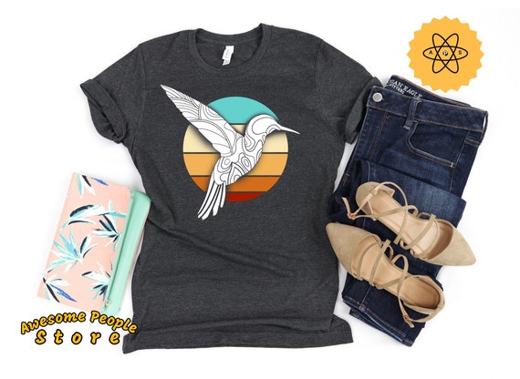 Hummingbird Shirt, Hummingbird Gift, Hummingbird Tee, Hummingbird Mom, Bird Shirt, Bird Lover, Bird Party Theme, Save The Birds
