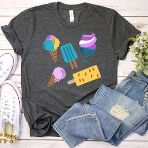 Ice Cream Love Shirt / Ice Cream Shirt / Ice Cream Party / Summer Shirt / Popsicle Shirt / Dessert Shirt / Ice Cream Party Theme