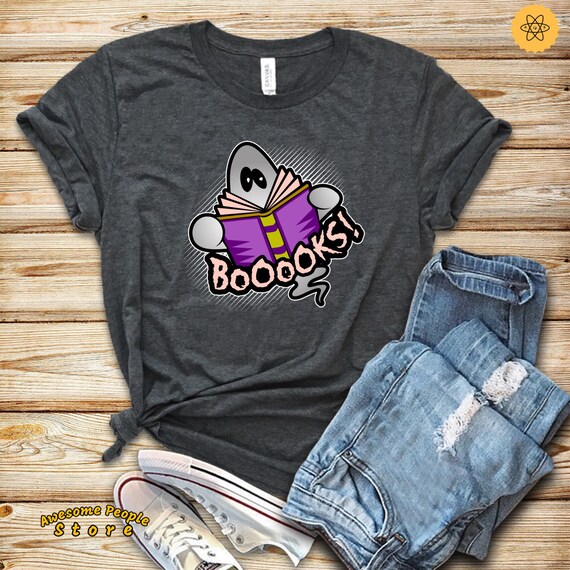 Halloween Books T Shirt / Reading Halloween Shirt / Book Lover Halloween / Bookworm Halloween Shirt / Teacher Shirt