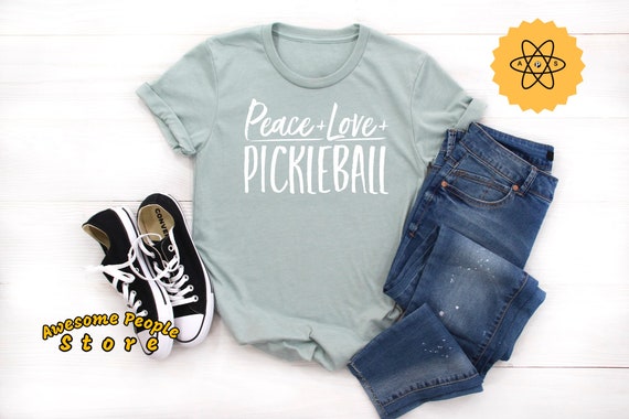 Pickles Shirt, Pickle Gift, Pickles Lover, Peace Love Pickleball, Pickles Jar, Pickles, Pickles Mom, Pickles Tee, Unisex Tee, Pickles, Tank